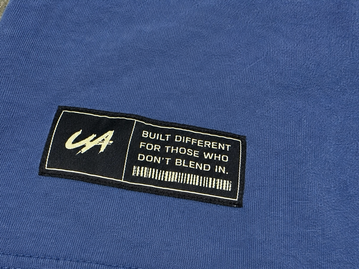 Washed Navy Oversized Bullseye T-Shirt