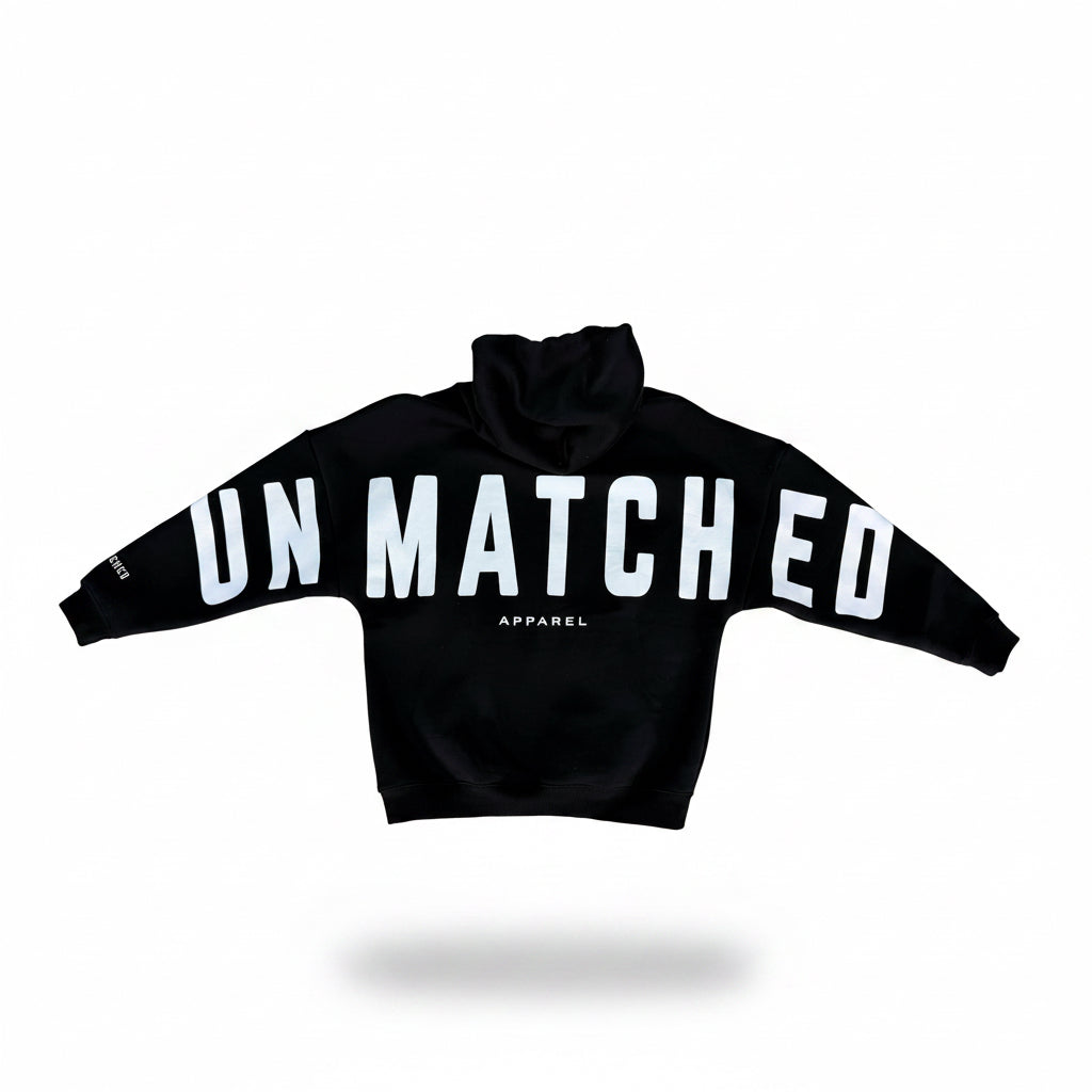 Pitch Black Oversized Hoodie