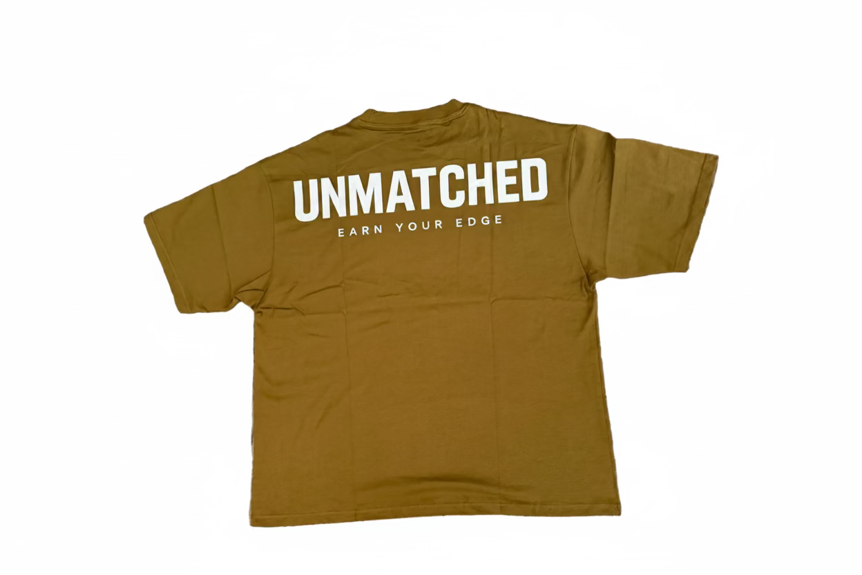 Green Oversized Earn Your Edge T-Shirt