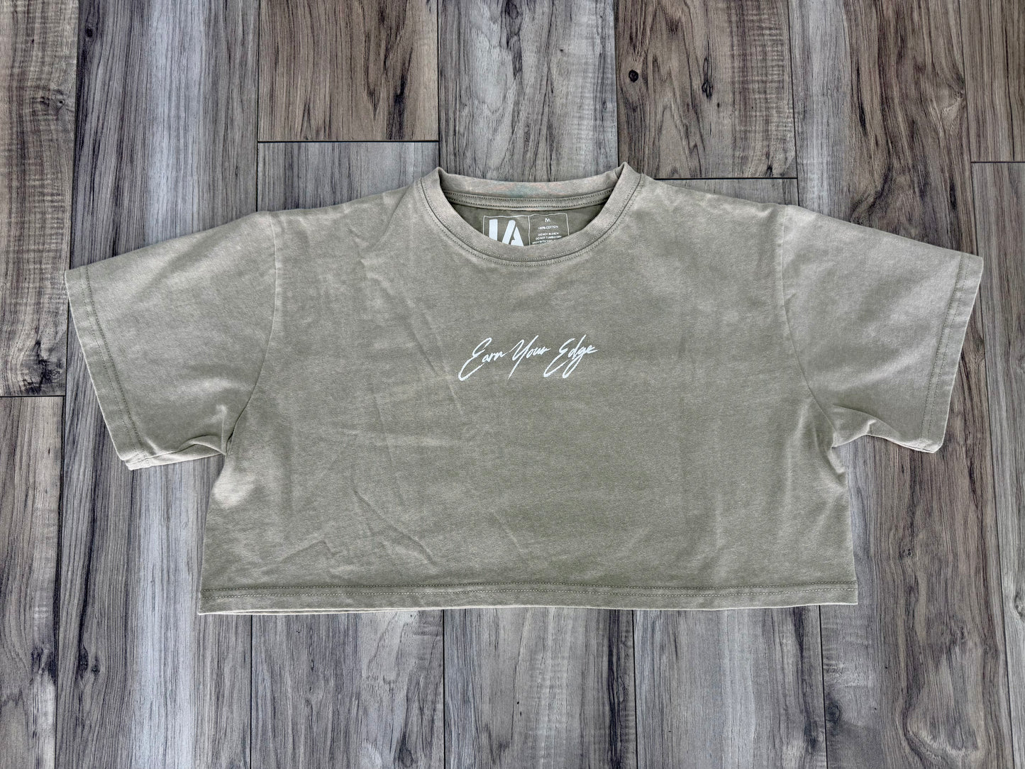 Earn Your Edge Crop Top
