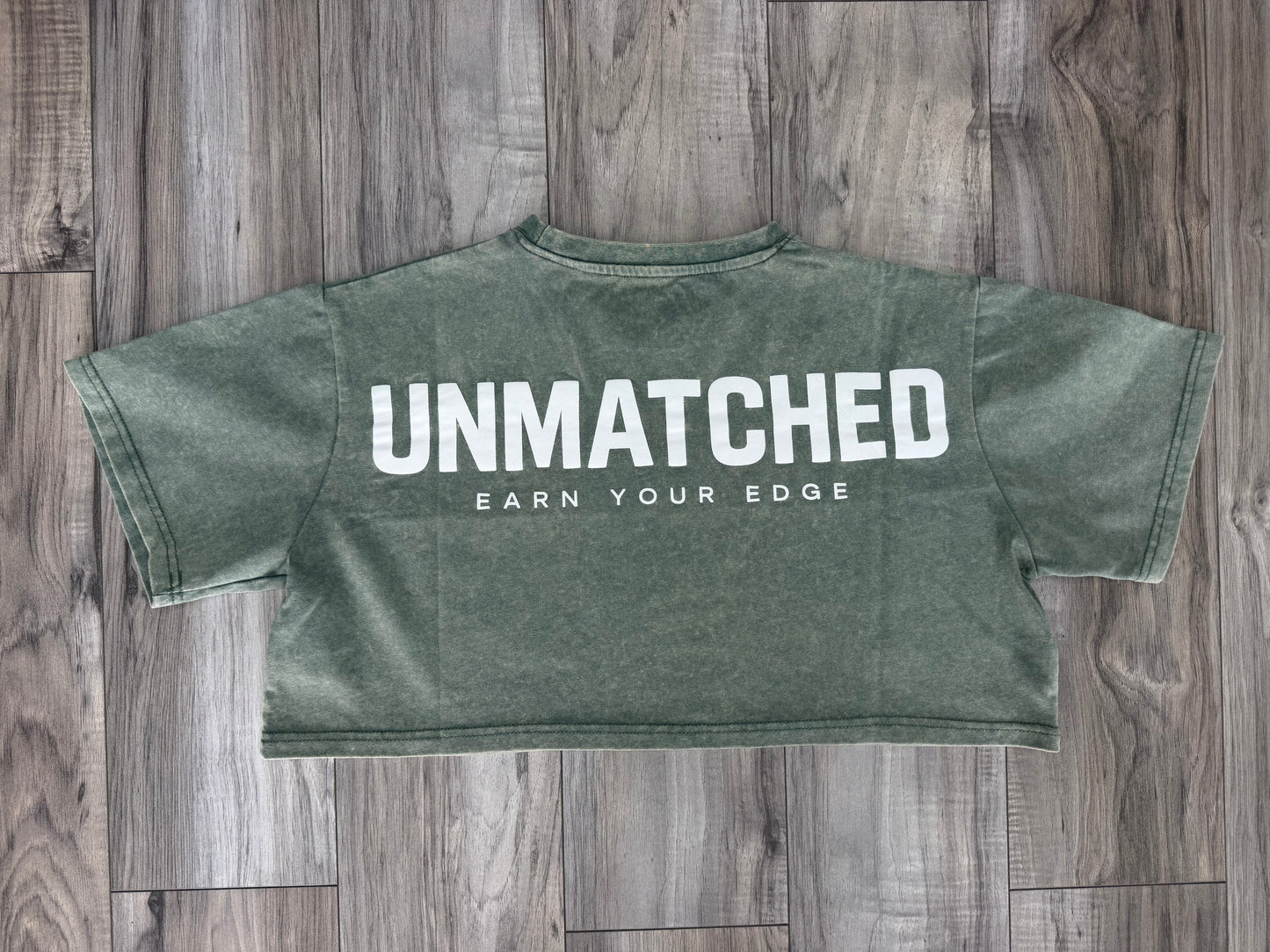 Earn Your Edge Crop Top