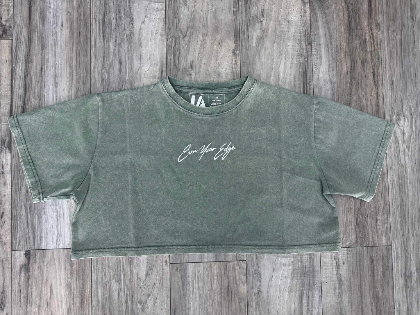 Earn Your Edge Crop Top
