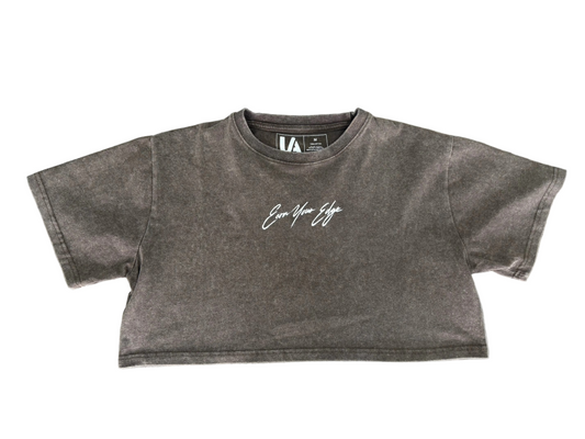 Earn Your Edge Crop Top