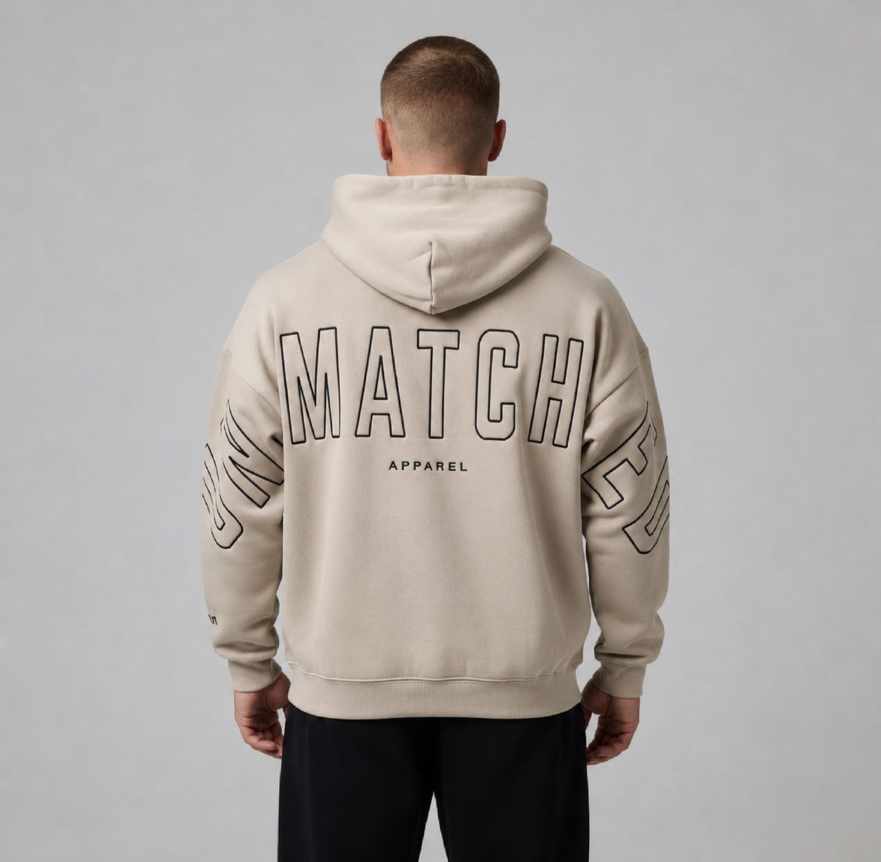 Driftstone Tan Oversized Hoodie