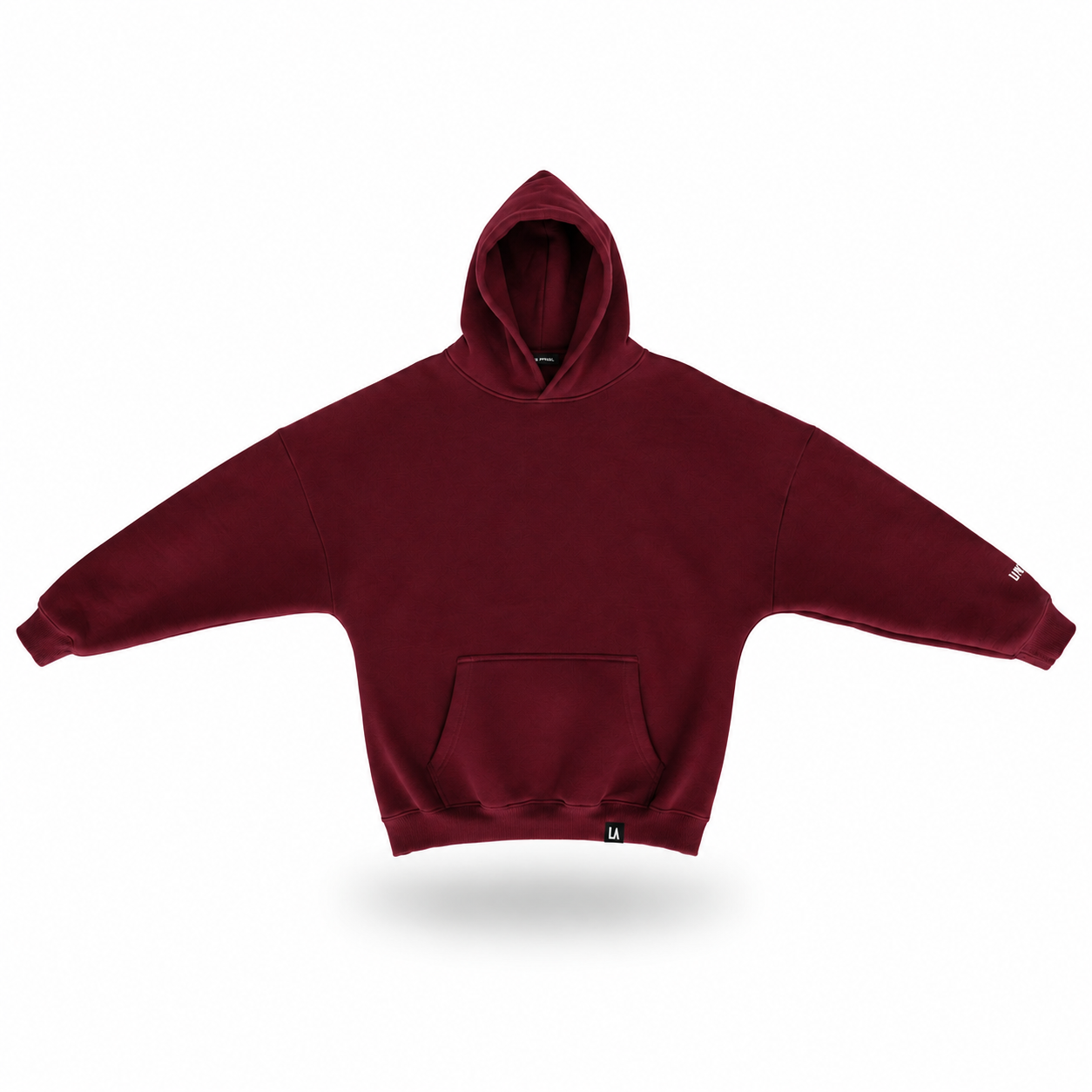 Bloodline Burgundy Oversized Hoodie