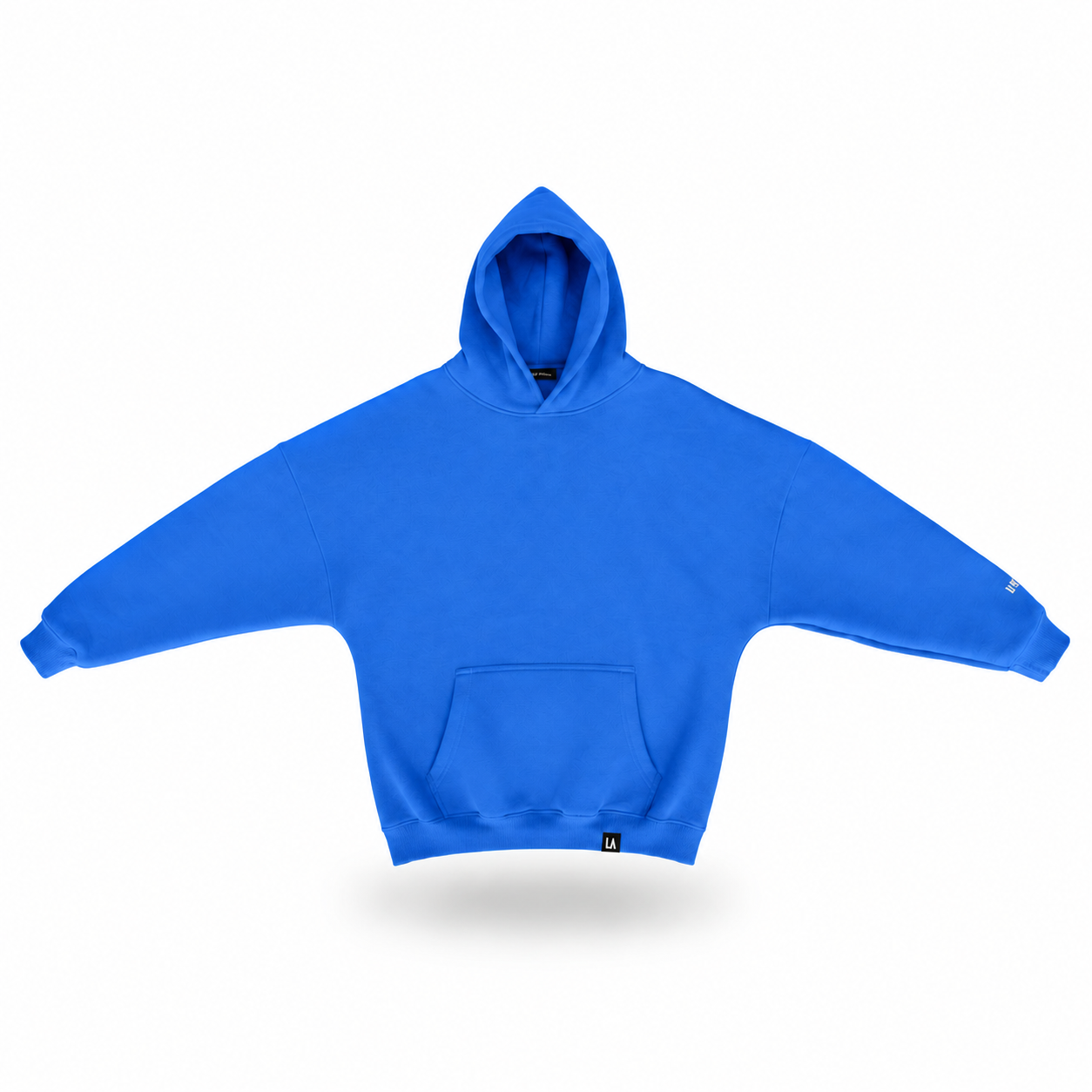 Velocity Blue Oversized Hoodie
