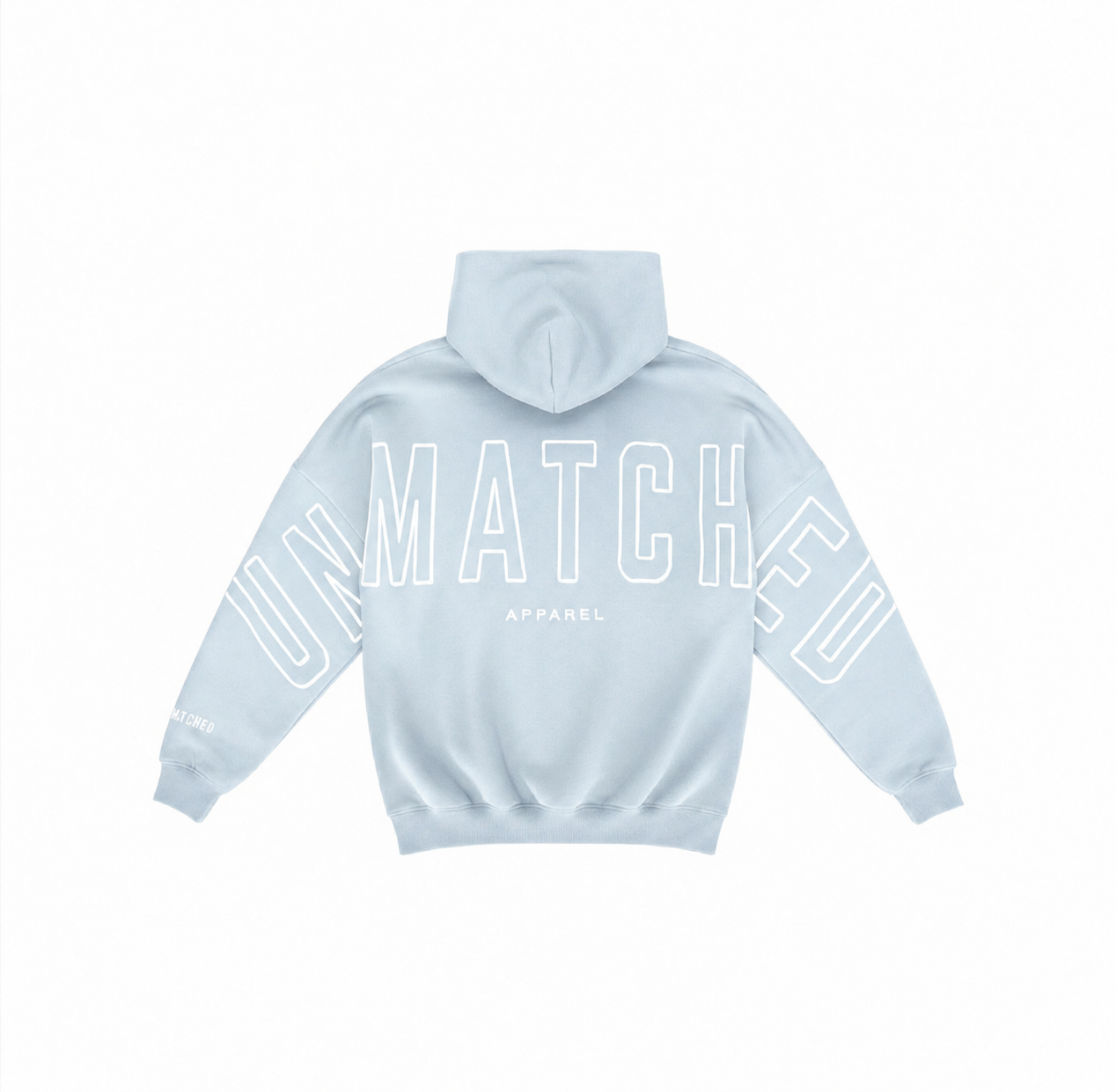 Slate Harbor Blue Oversized Hoodie