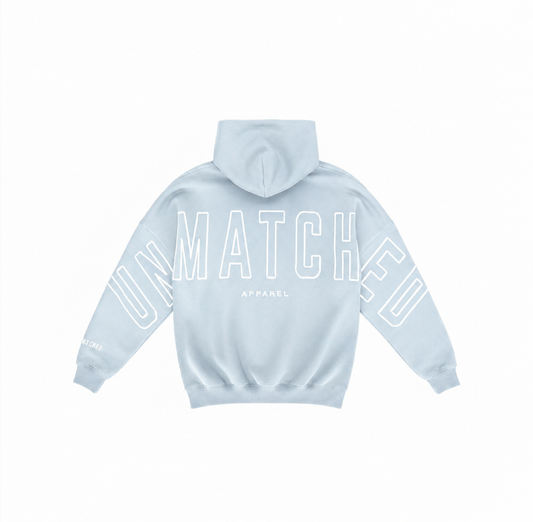 Slate Harbor Blue Oversized Hoodie