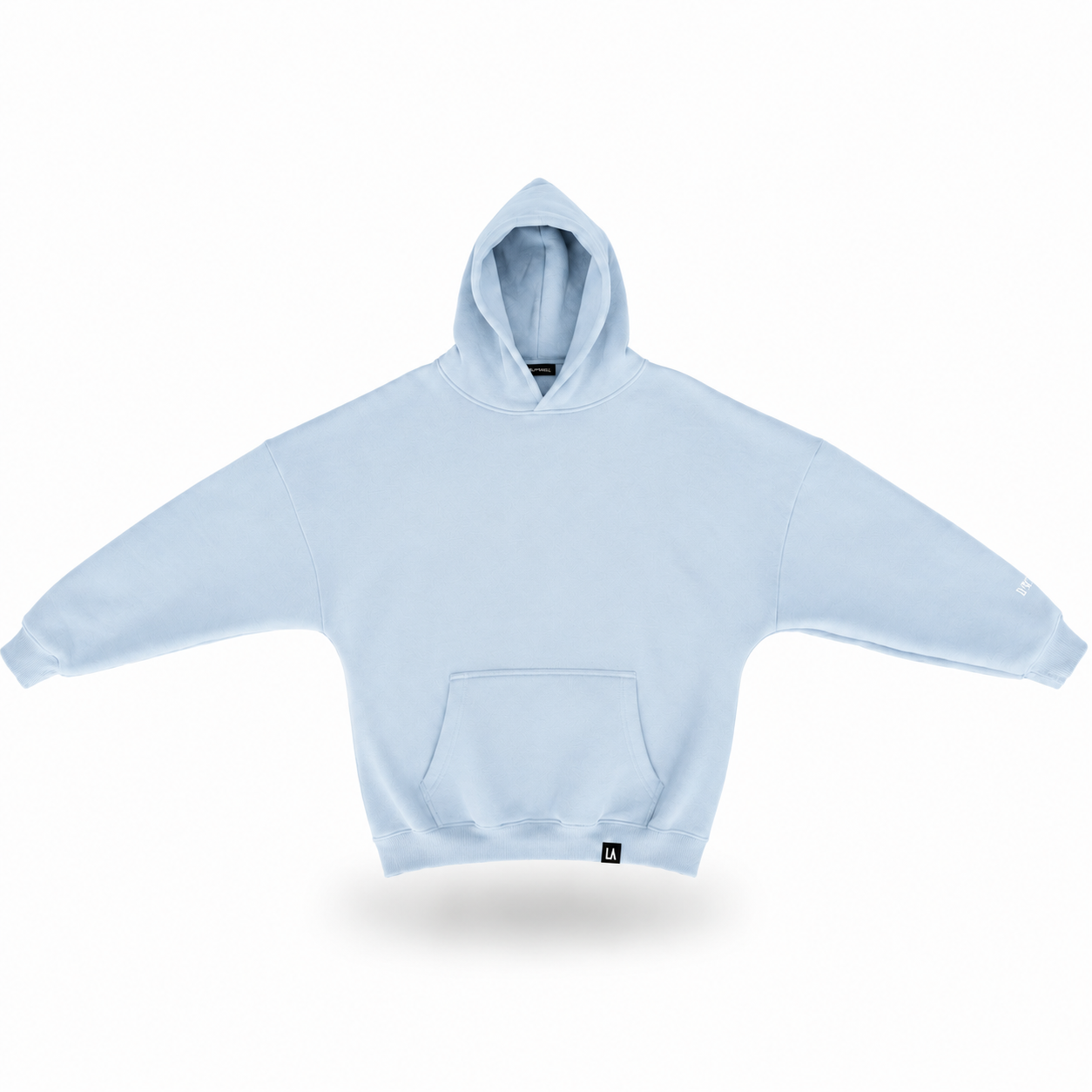 Slate Harbor Blue Oversized Hoodie