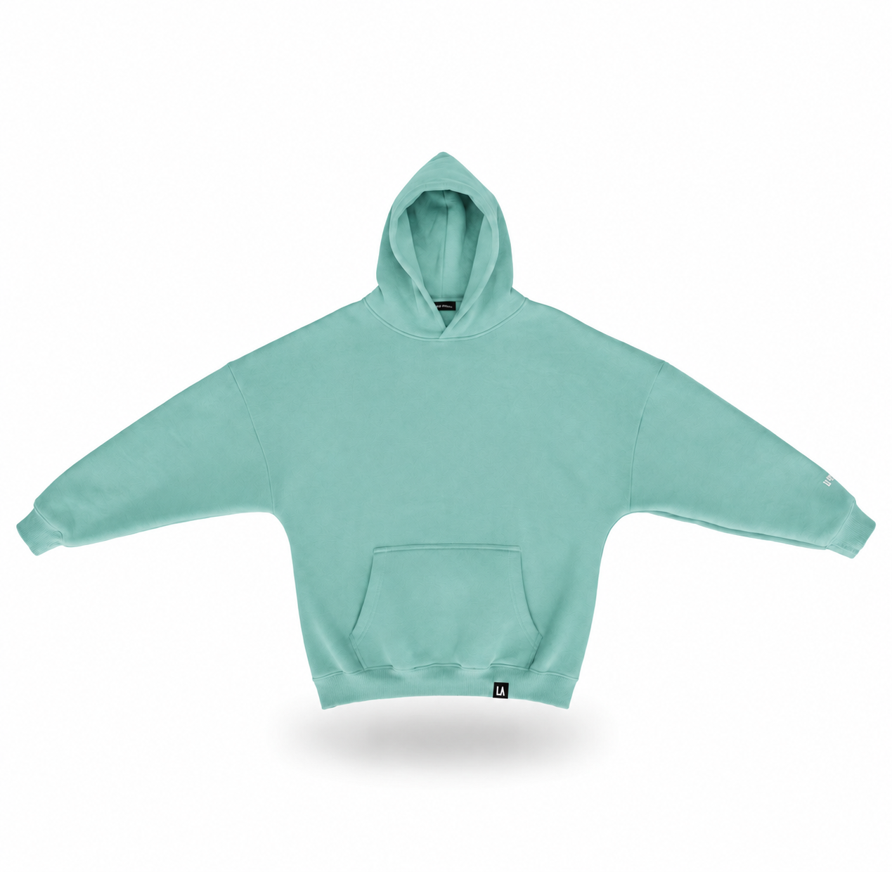 Unmatched Teal Oversized Hoodie