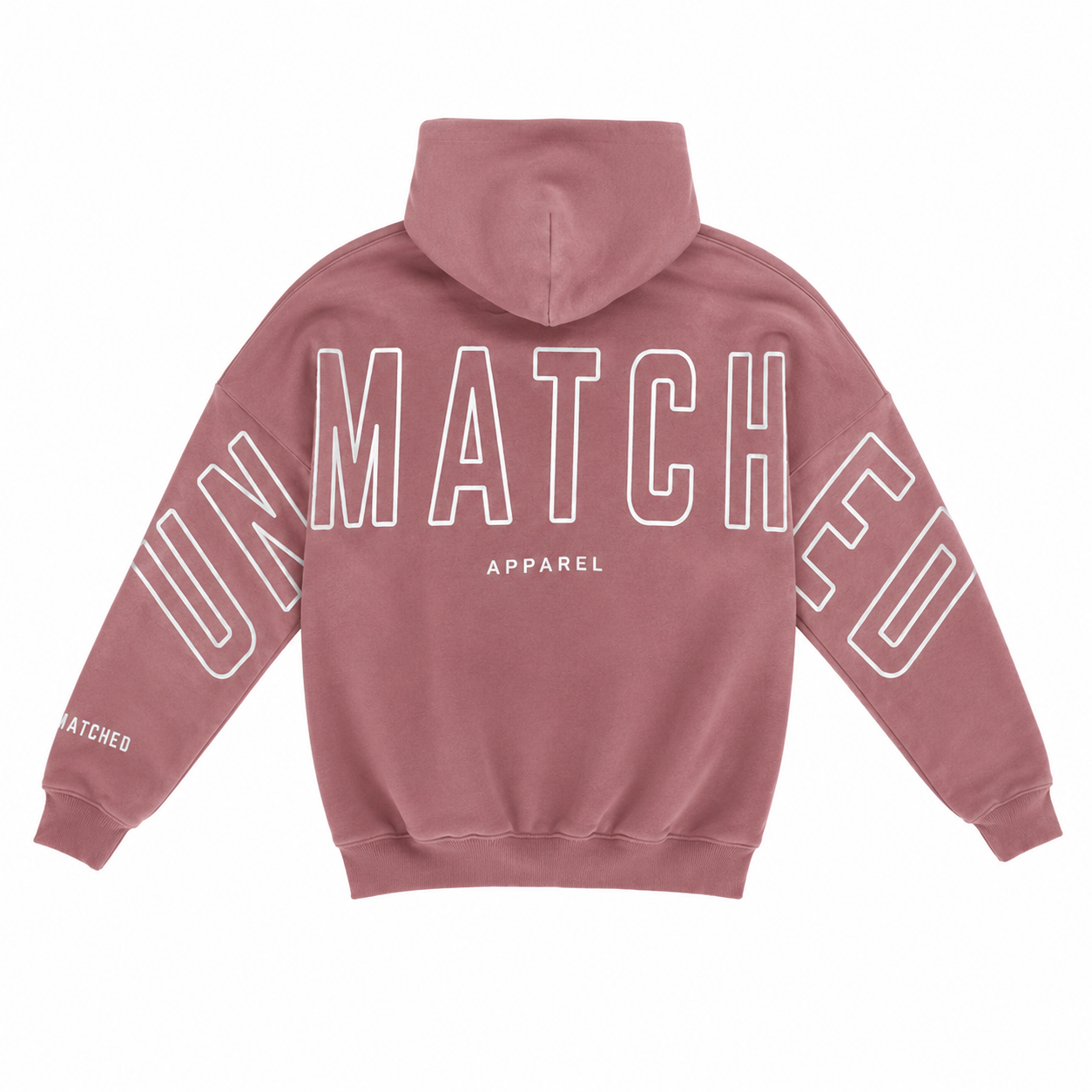Muted Mauve Oversized Hoodie