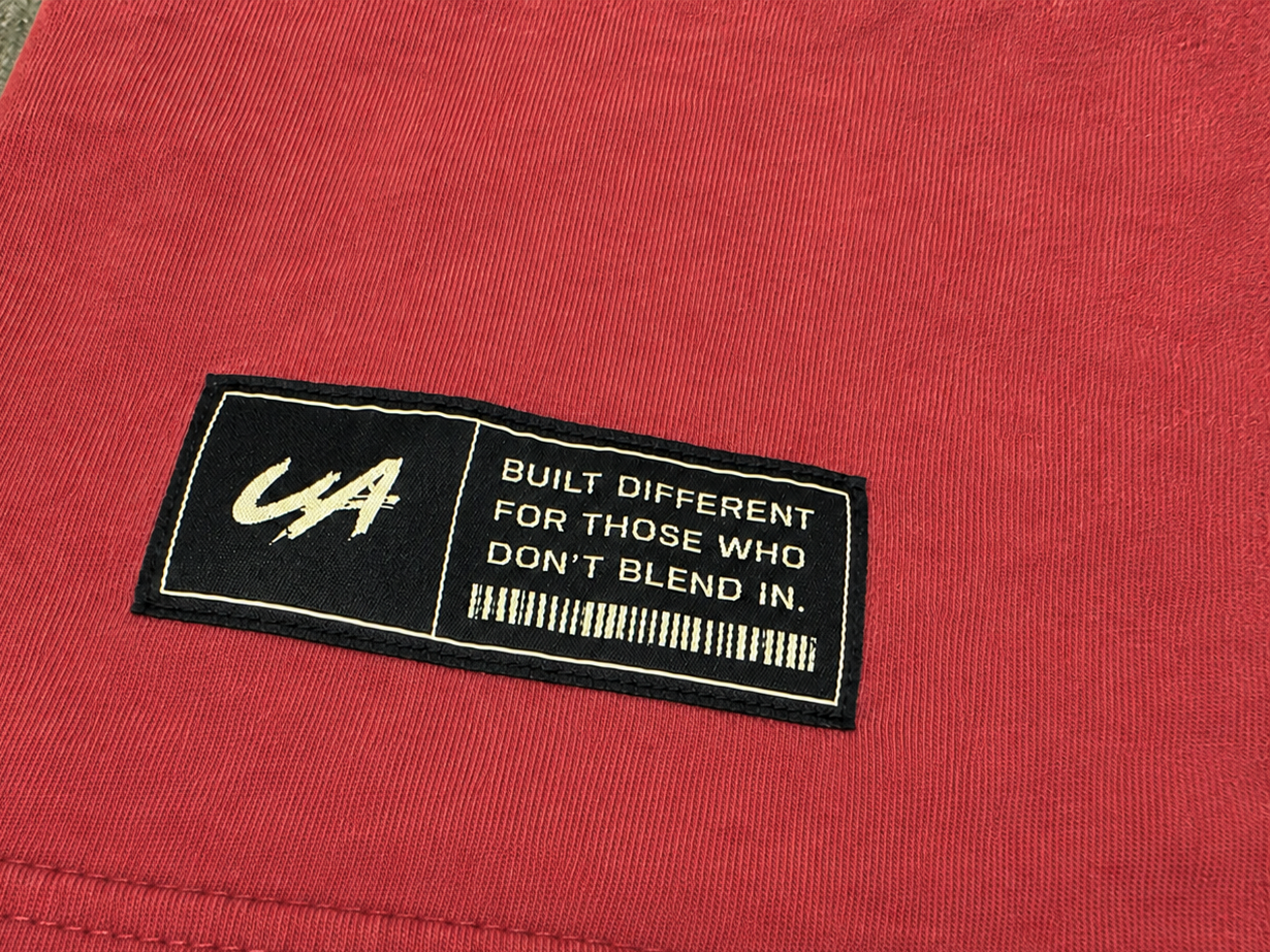 Washed Red Oversized Bullseye T-Shirt