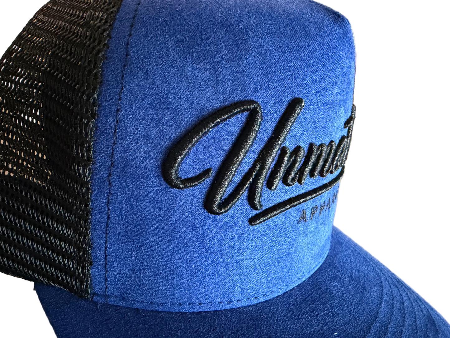 Blue Suede Unmatched Trucker Hat