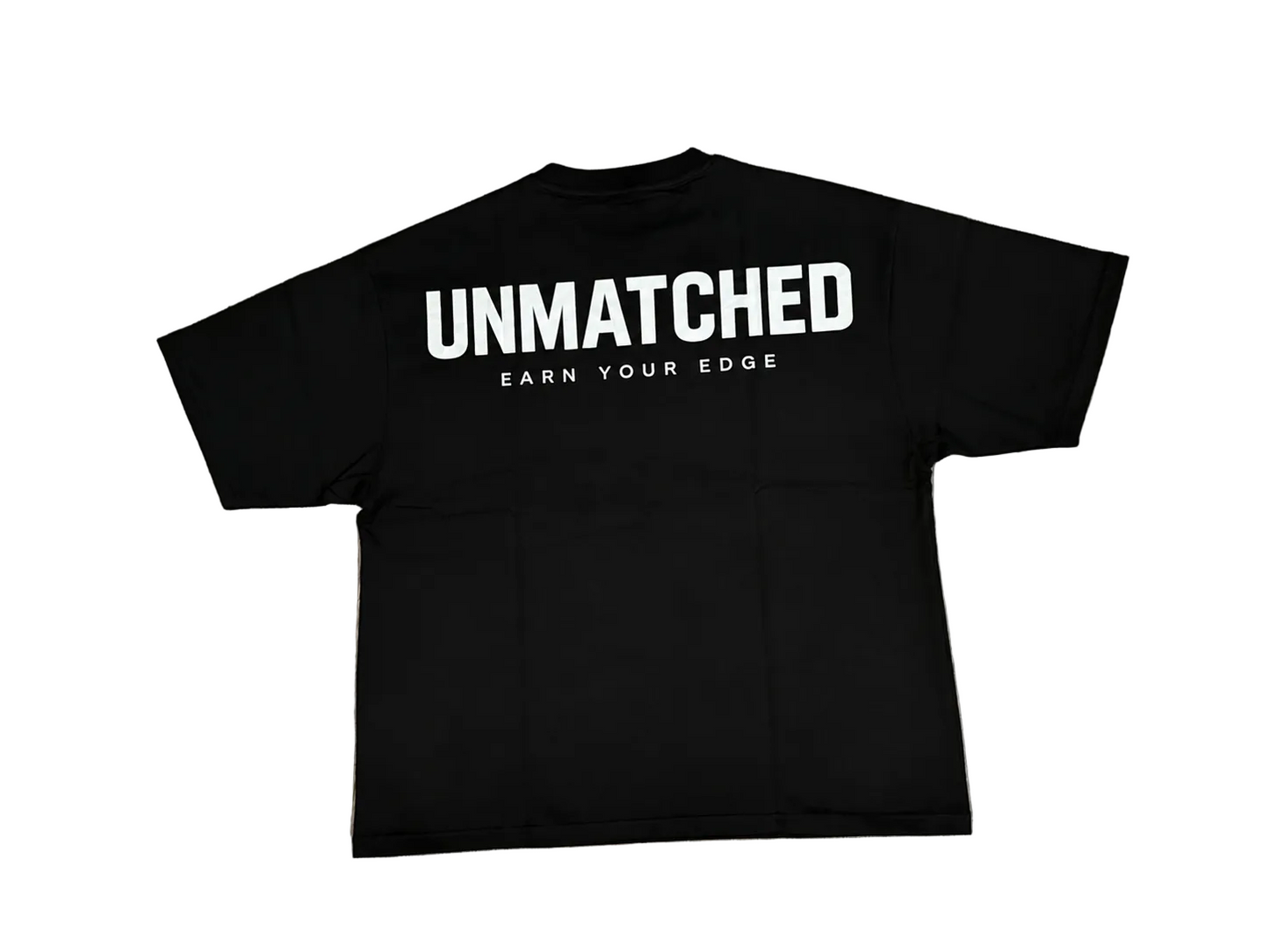 Black Oversized Earn Your Edge T-Shirt