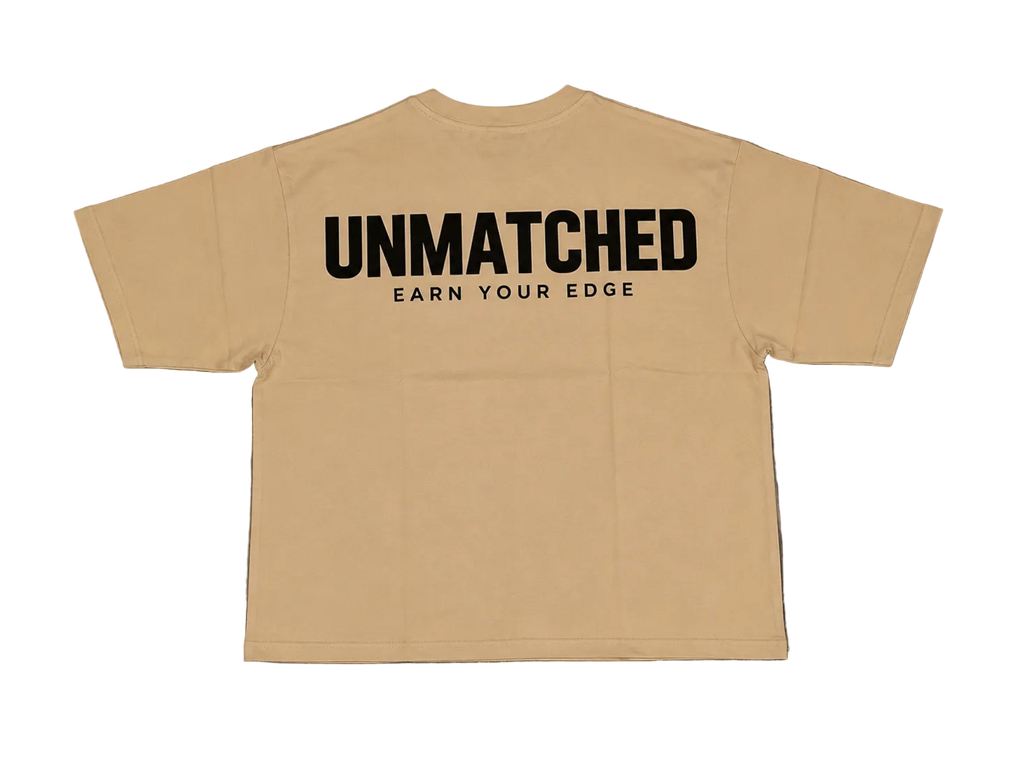 Tan Oversized Earn Your Edge T-Shirt