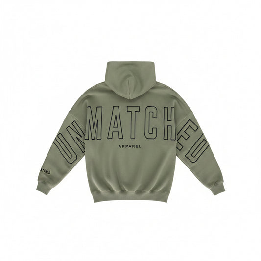War Room Olive Oversized Hoodie