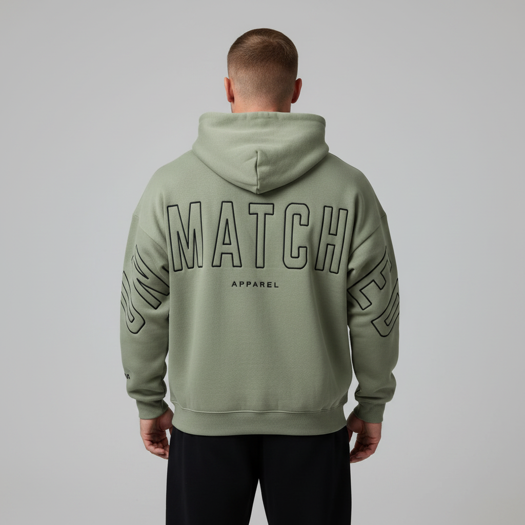 War Room Olive Oversized Hoodie